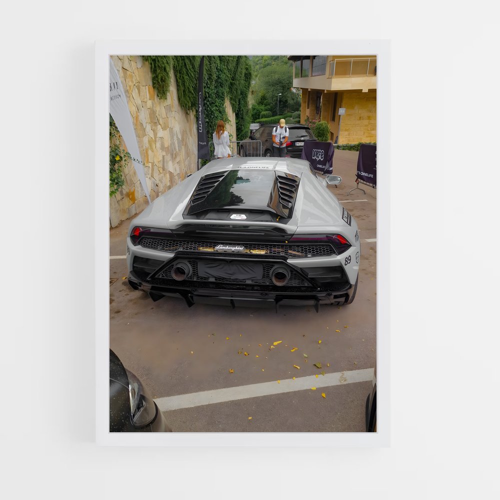 Poster Drive Électrique – affiche Lamborghini (vue 3)